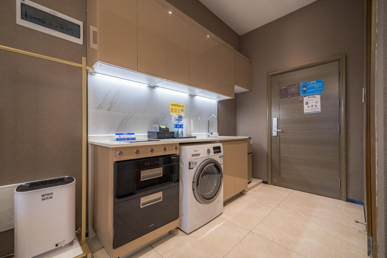 Gepai Executive Apartment - Shenzhen Futian Convention And Exhibition Center Bagian luar foto