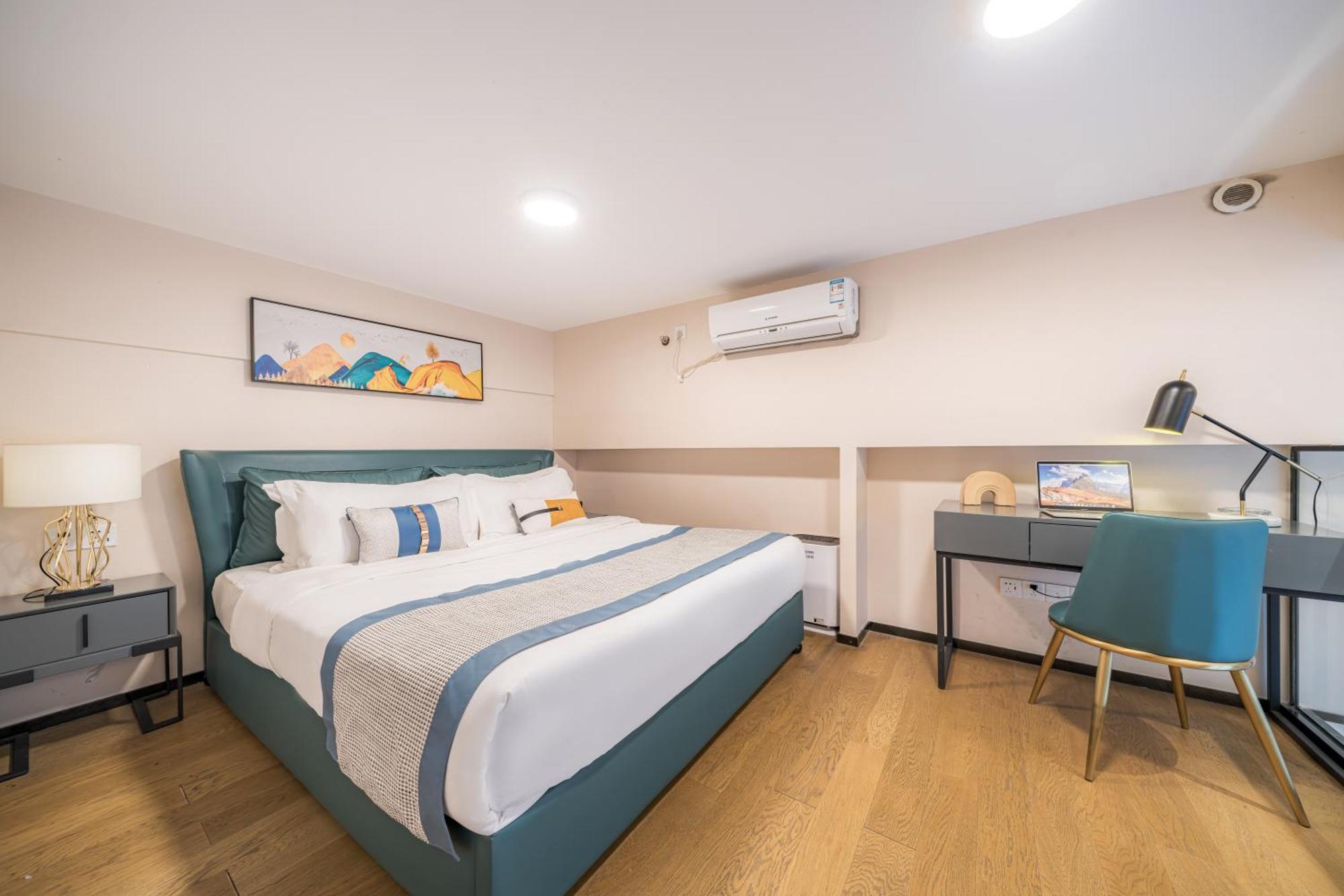 Gepai Executive Apartment - Shenzhen Futian Convention And Exhibition Center Bagian luar foto