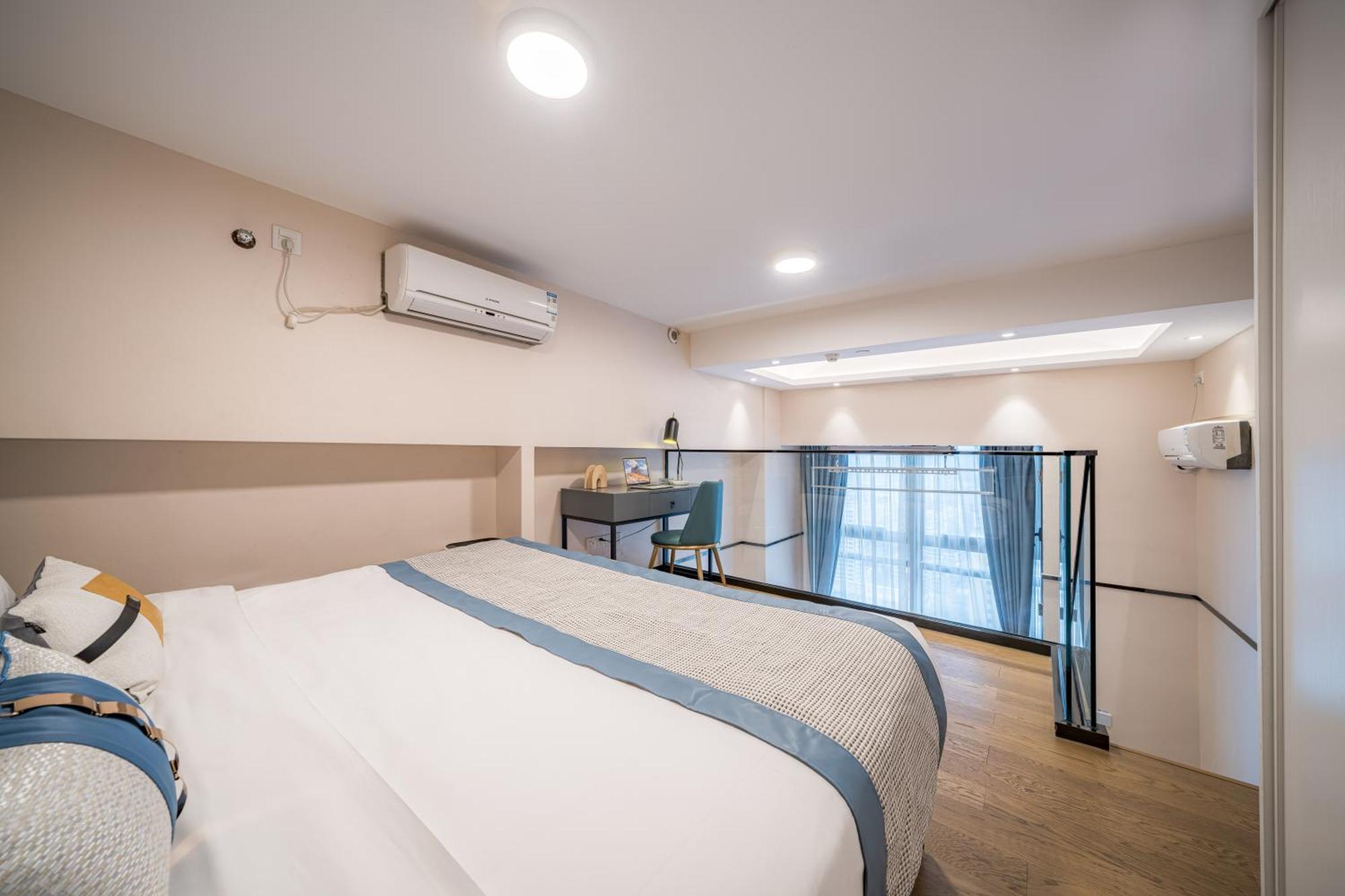 Gepai Executive Apartment - Shenzhen Futian Convention And Exhibition Center Bagian luar foto