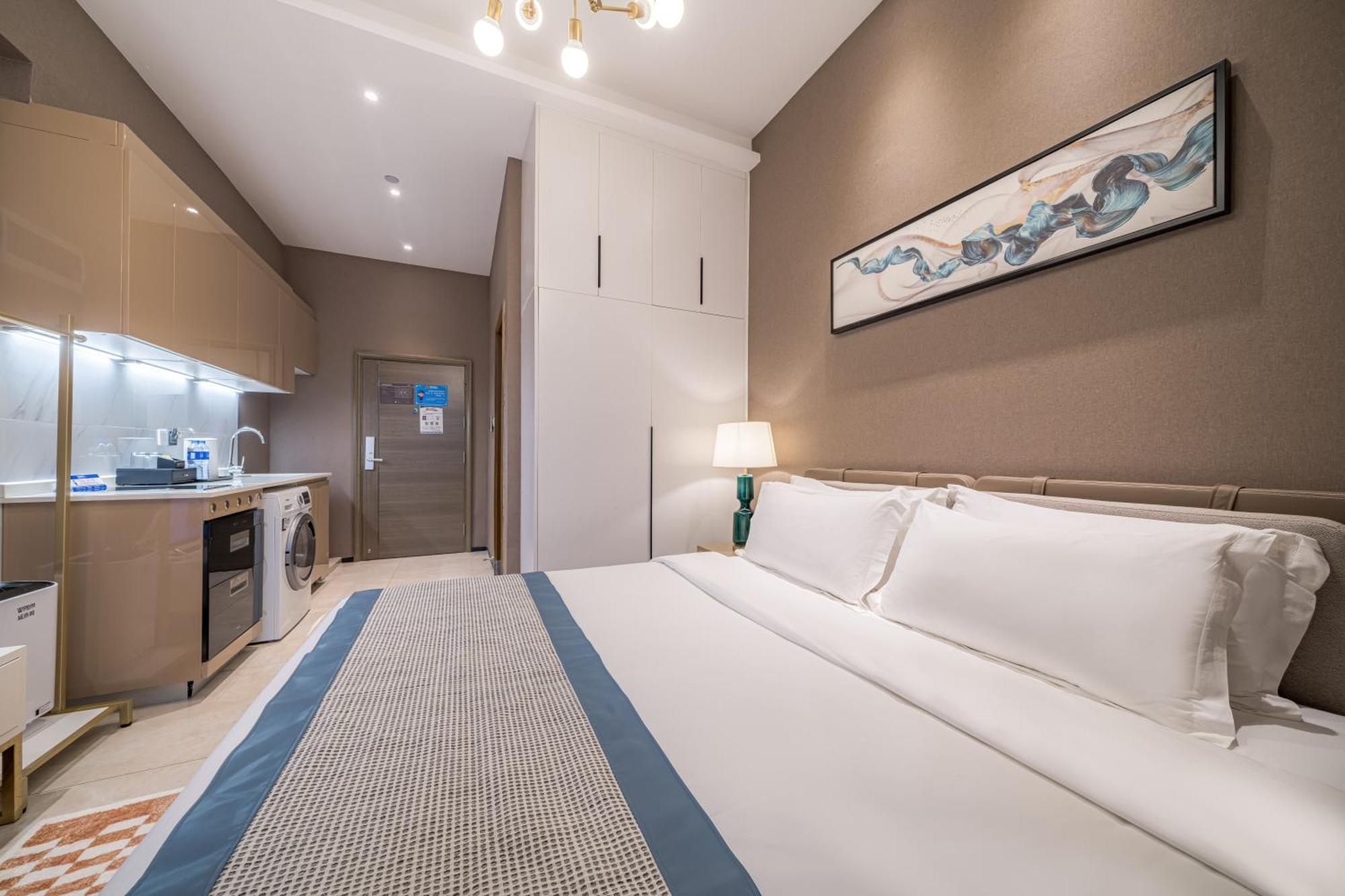 Gepai Executive Apartment - Shenzhen Futian Convention And Exhibition Center Bagian luar foto