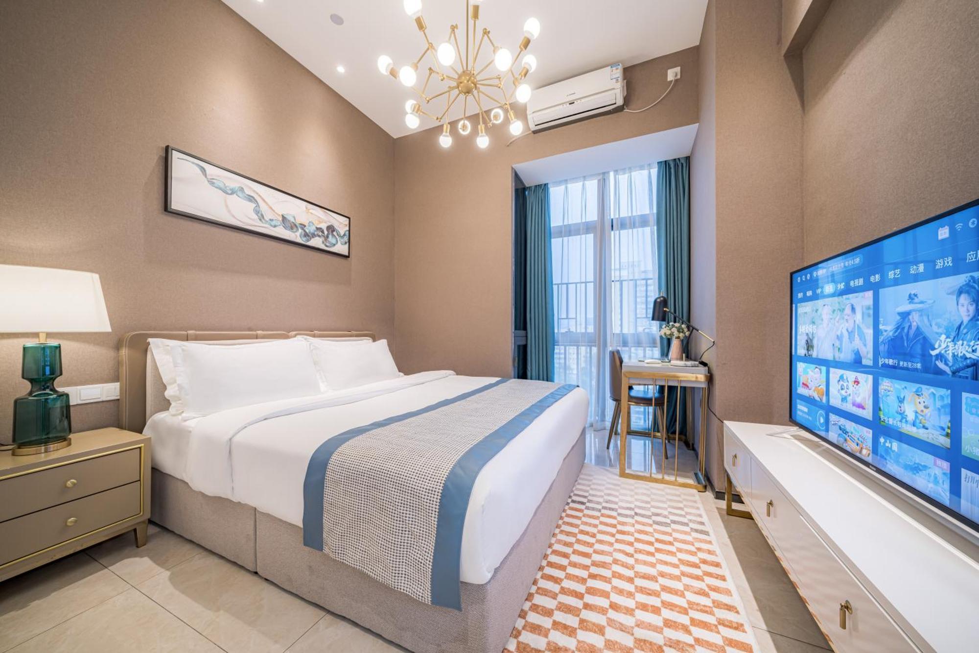 Gepai Executive Apartment - Shenzhen Futian Convention And Exhibition Center Bagian luar foto