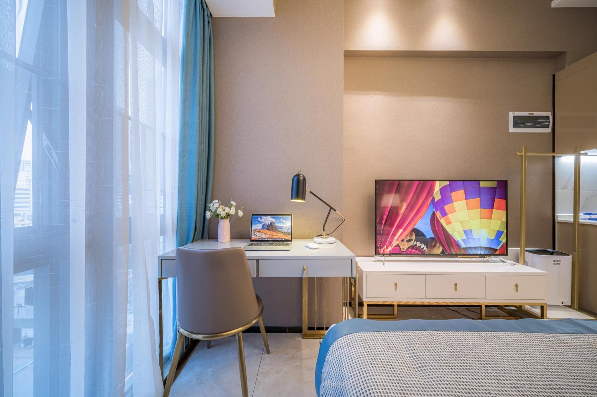 Gepai Executive Apartment - Shenzhen Futian Convention And Exhibition Center Bagian luar foto