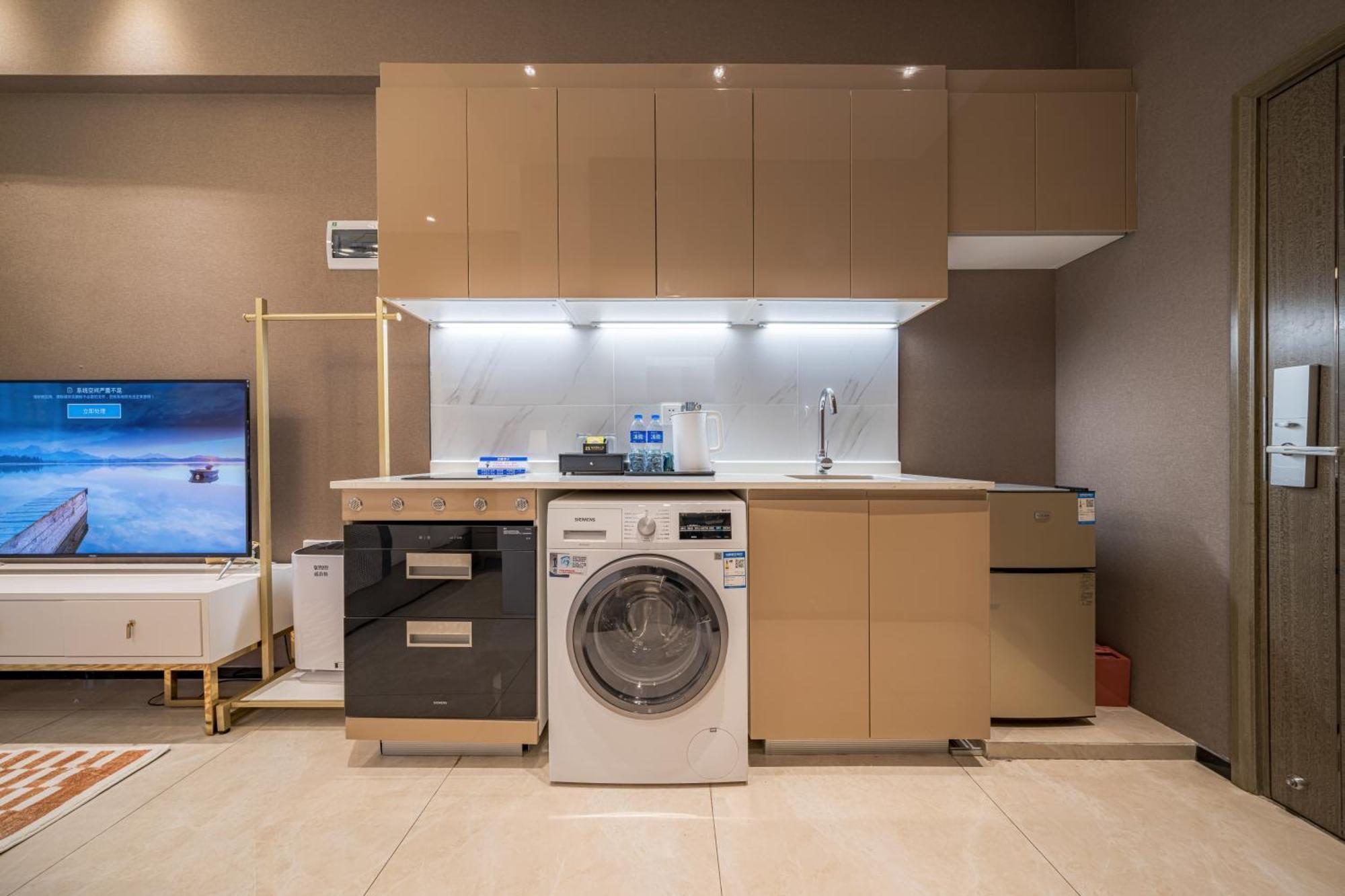 Gepai Executive Apartment - Shenzhen Futian Convention And Exhibition Center Bagian luar foto